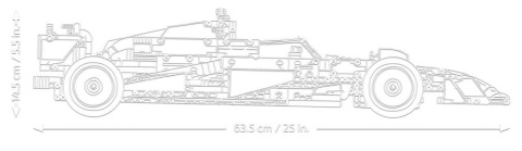 LEGO 42206 Technic - Bolid F1 Oracle Red Bull Racing RB20 LEGO 42206 Technic - Bolid F1 Oracle Red Bull Racing RB20