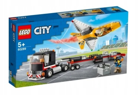 LEGO 60289 City - Transporter odrzutowca pokazowego LEGO 60289 City - Transporter odrzutowca pokazowego