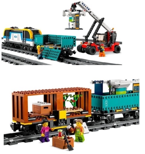 LEGO 60336 City - Pociąg towarowy LEGO 60336 City - Pociąg towarowy