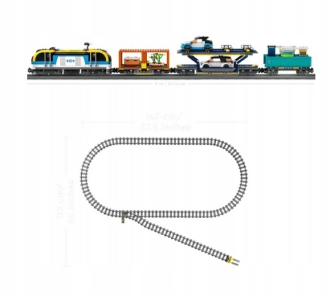LEGO 60336 City - Pociąg towarowy LEGO 60336 City - Pociąg towarowy