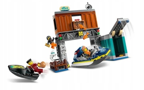 LEGO 60417 City - Policyjna motorówka i kryjówka złodziejaszków LEGO 60417 City - Policyjna motorówka i kryjówka złodziejaszków