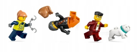 LEGO 60417 City - Policyjna motorówka i kryjówka złodziejaszków LEGO 60417 City - Policyjna motorówka i kryjówka złodziejaszków