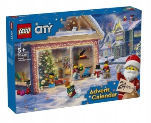 LEGO 60436 City - Kalendarz adwentowy na 2024 rok LEGO 60436 City - Kalendarz adwentowy na 2024 rok