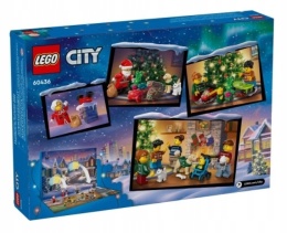 LEGO 60436 City - Kalendarz adwentowy na 2024 rok