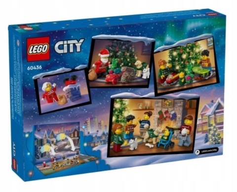 LEGO 60436 City - Kalendarz adwentowy na 2024 rok LEGO 60436 City - Kalendarz adwentowy na 2024 rok