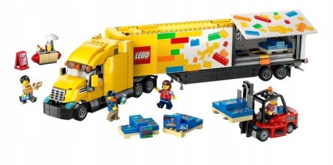 LEGO 60440 City - Żółta ciężarówka dostawcza LEGO 60440 City - Żółta ciężarówka dostawcza