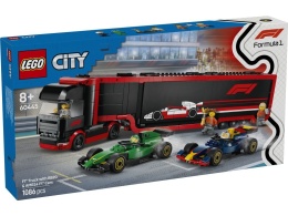 LEGO 60445 City - F1 Ciężarówka z bolidami RB20 i AMR24