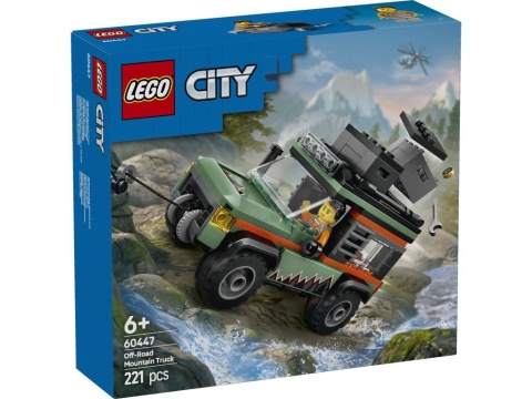 LEGO 60447 City - Górska ciężarówka terenowa 4x4
