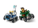LEGO 60459 City - Zestaw wyścigówek: samolot kontra łóżko szpitalne