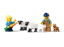 LEGO 60461 City - Czerwony traktor z przyczepą i owcą