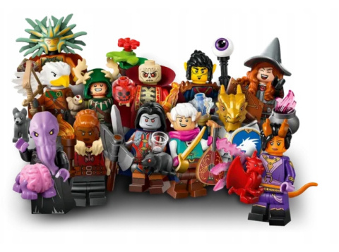 LEGO 71047 MINIFIGURES - Dungeons & Dragons: nr 3 Diabelski czarownik LEGO 71047 MINIFIGURES - Dungeons & Dragons: nr 3 Diabelski czarownik