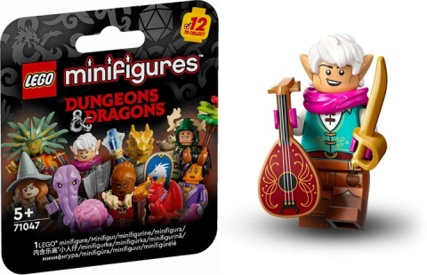 LEGO 71047 MINIFIGURES - Dungeons & Dragons: nr 9 Elf bard