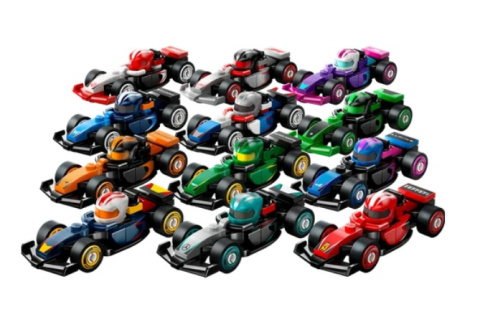 LEGO 71049 MINIFIGURES - Bolidy F1®: nr 8 zespół VCARB LEGO 71049 MINIFIGURES - Bolidy F1®: nr 8 zespół VCARB