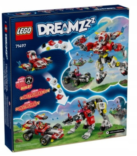 LEGO 71497 DREAMZzz - Tygrysi mech Coopera i hot rod Zero LEGO 71497 DREAMZzz - Tygrysi mech Coopera i hot rod Zero