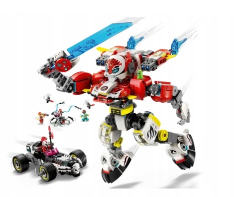 LEGO 71497 DREAMZzz - Tygrysi mech Coopera i hot rod Zero LEGO 71497 DREAMZzz - Tygrysi mech Coopera i hot rod Zero