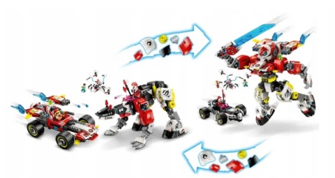 LEGO 71497 DREAMZzz - Tygrysi mech Coopera i hot rod Zero LEGO 71497 DREAMZzz - Tygrysi mech Coopera i hot rod Zero