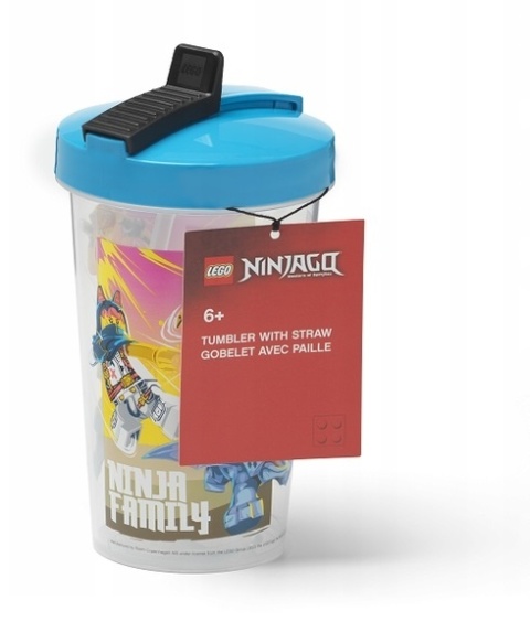 LEGO 40441726 Kubek ze słomką - Ninjago: Family LEGO 40441726 Kubek ze słomką - Ninjago: Family