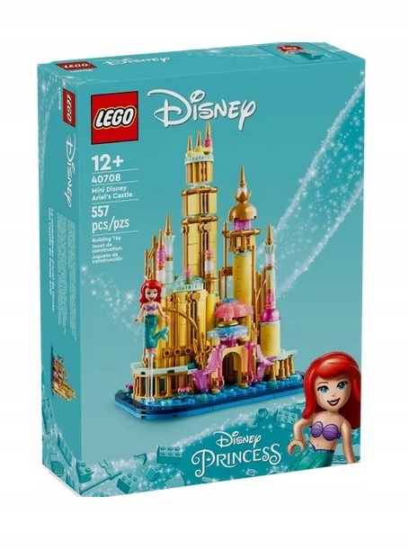 LEGO 40708 Disney - Disney Mały zamek Arielki LEGO 40708 Disney - Disney Mały zamek Arielki