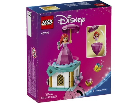 LEGO 43259 Disney - Wirująca Arielka LEGO 43259 Disney - Wirująca Arielka