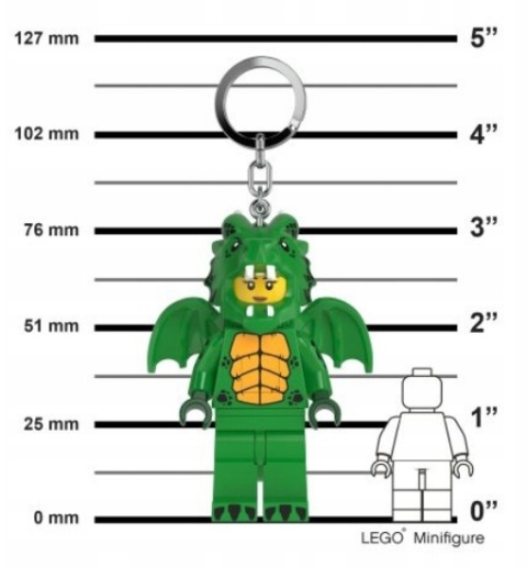 LEGO LGL - KE224H - Brelok LED - Classic: Zielony Smok LEGO LGL - KE224H - Brelok LED - Classic: Zielony Smok