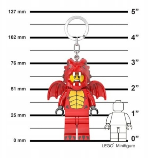 LEGO LGL - KE196H - Brelok LED - Classic: Czerwony Smok LEGO LGL - KE196H - Brelok LED - Classic: Czerwony Smok