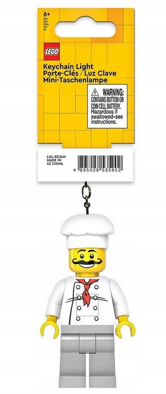 LEGO LGL - KE24H - Brelok LED - Classic: Szef Kuchni LEGO LGL - KE24H - Brelok LED - Classic: Szef Kuchni