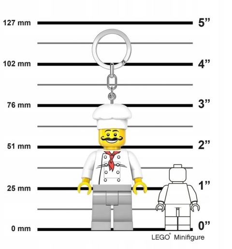 LEGO LGL - KE24H - Brelok LED - Classic: Szef Kuchni LEGO LGL - KE24H - Brelok LED - Classic: Szef Kuchni