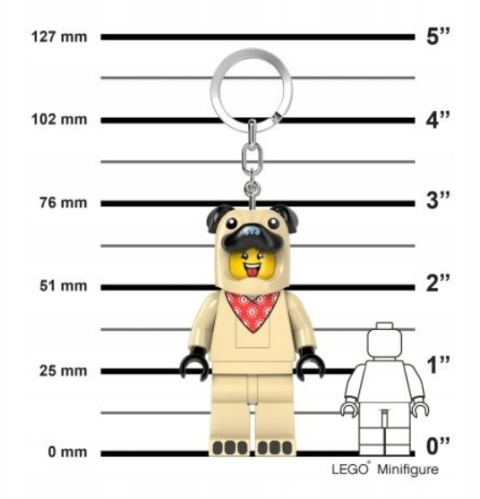 LEGO LGL - KE213H - Brelok LED - Classic: Mops LEGO LGL - KE213H - Brelok LED - Classic: Mops