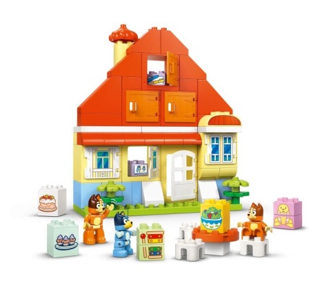 LEGO 10459 DUPLO Bluey - Dom rodzinny Blue z grą pamięciową