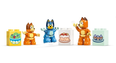 LEGO 10459 DUPLO Bluey - Dom rodzinny Blue z grą pamięciową