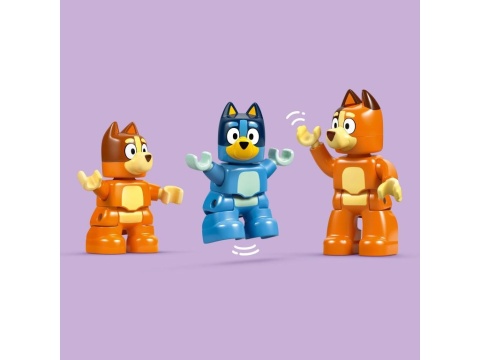LEGO 10459 DUPLO Bluey - Dom rodzinny Blue z grą pamięciową