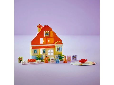 LEGO 10459 DUPLO Bluey - Dom rodzinny Blue z grą pamięciową