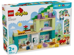 LEGO 10470 Duplo - Nowoczesny dom rodzinny 3 w 1 z figurkami