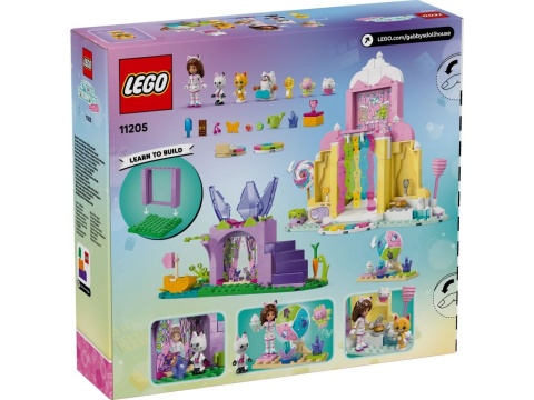 LEGO 11205 Gabby’s Dollhouse - Łakociowa Góra i Kiciowy Ogródek