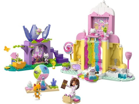 LEGO 11205 Gabby’s Dollhouse - Łakociowa Góra i Kiciowy Ogródek