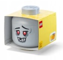 LEGO 40320822 - Pojemnik głowa duża L - Zombie szara LEGO 40320822 - Pojemnik głowa duża L - Zombie szara