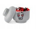 LEGO 40320822 - Pojemnik głowa duża L - Zombie szara LEGO 40320822 - Pojemnik głowa duża L - Zombie szara