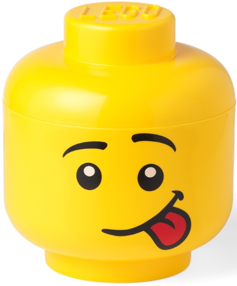 LEGO 40321726 - Pojemnik głowa duża L - Chłopiec język LEGO 40321726 - Pojemnik głowa duża L - Chłopiec język
