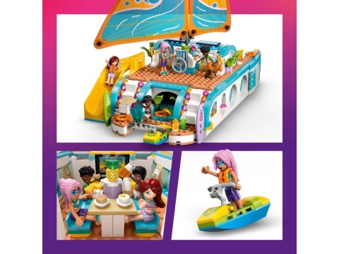 LEGO 42664 Friends - Przygoda na łodzi