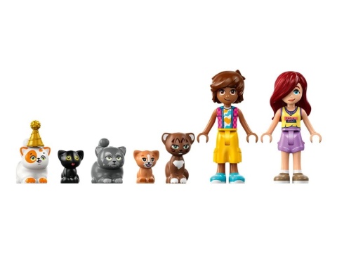 LEGO 42666 Friends - Kocie przyjęcie urodzinowe i domek na drzewie