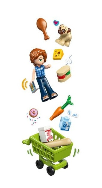 LEGO 42680 Friends - Sklep spożywczy w mieście Heartlake