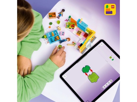 LEGO 42680 Friends - Sklep spożywczy w mieście Heartlake