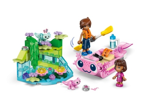 LEGO 42681 Friends - Przygoda na aksolotlowej łodzi