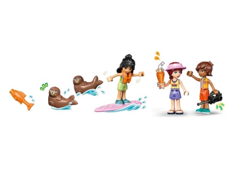 LEGO 42699 Friends - Domek na plaży z fokami