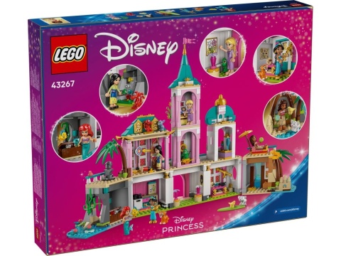 LEGO 43267 Disney - Zamek księżniczek i królewskie zwierzaki