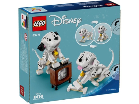 LEGO 43271 Disney - 101 dalmatyńczyków - Szczeniaczki Szczęściarz i Penny