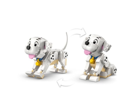 LEGO 43271 Disney - 101 dalmatyńczyków - Szczeniaczki Szczęściarz i Penny