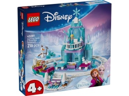LEGO 43281 Disney - Lodowy zamek Elzy i śnieżna przejażdżka