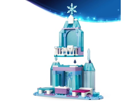 LEGO 43281 Disney - Lodowy zamek Elzy i śnieżna przejażdżka