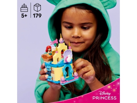 LEGO 43285 Disney - Magiczny minipałac Arielki